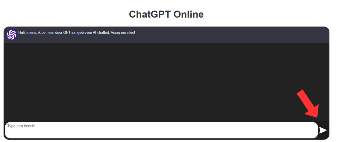 Gebruik stap 4 ChatGPT